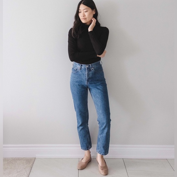 Everlane Cheeky Jean Crop Jeans - Picture 1 of 7